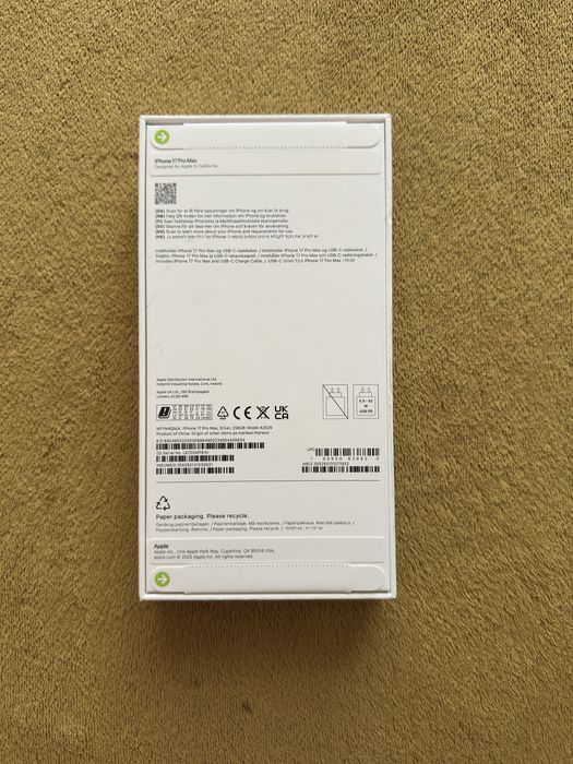 Iphone 17 PRO Max 256GB Silver Nou/Sigilat