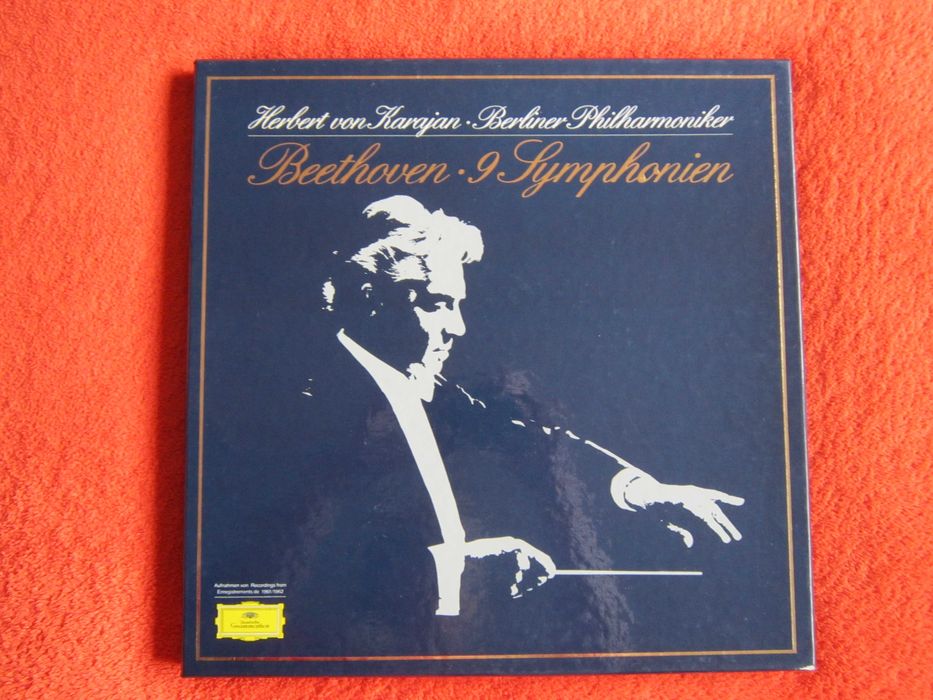 cadou rar Beethoven 9 Symphonien 8xLP dir. Karajan impecabile