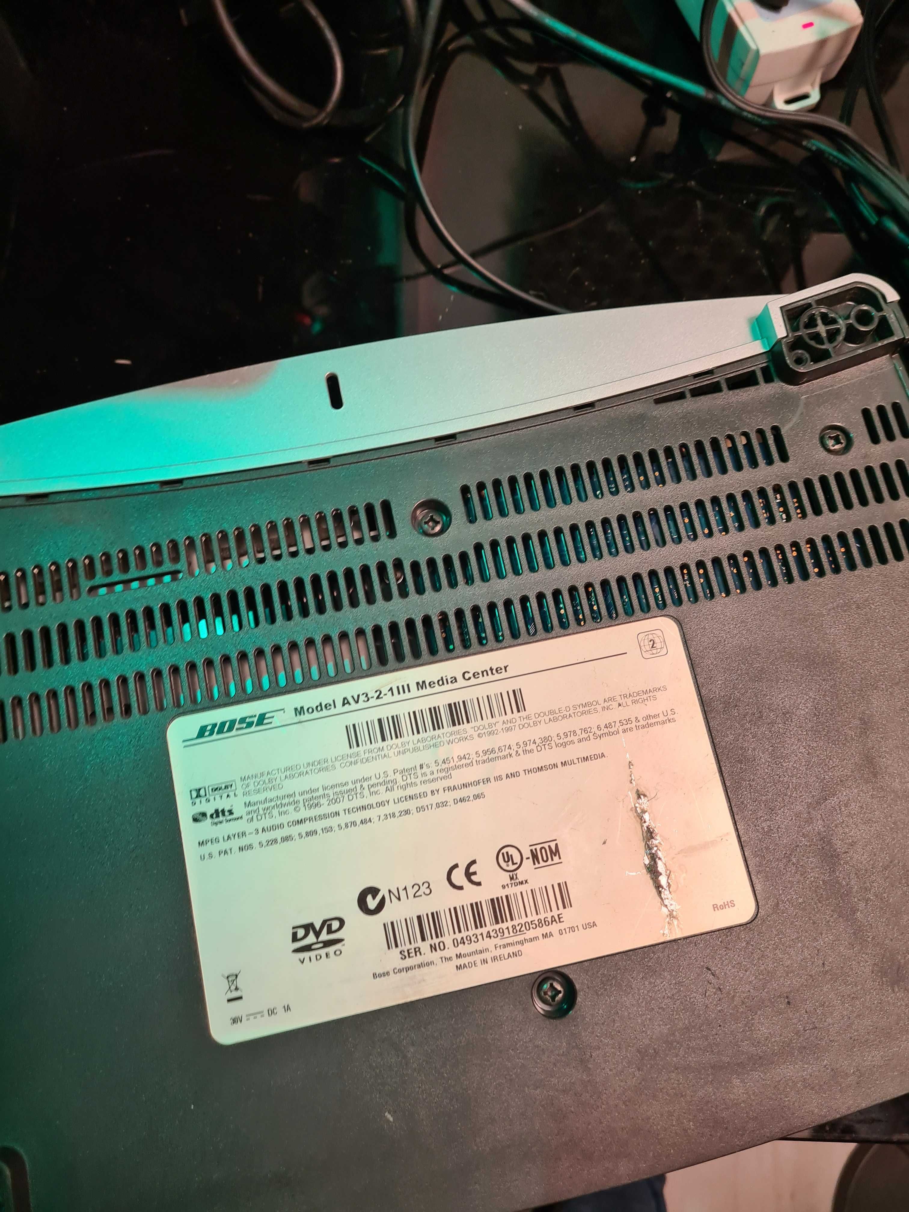 Controller sistem sunet Bose Cinemate GS Series 2 + AV 3 2 1