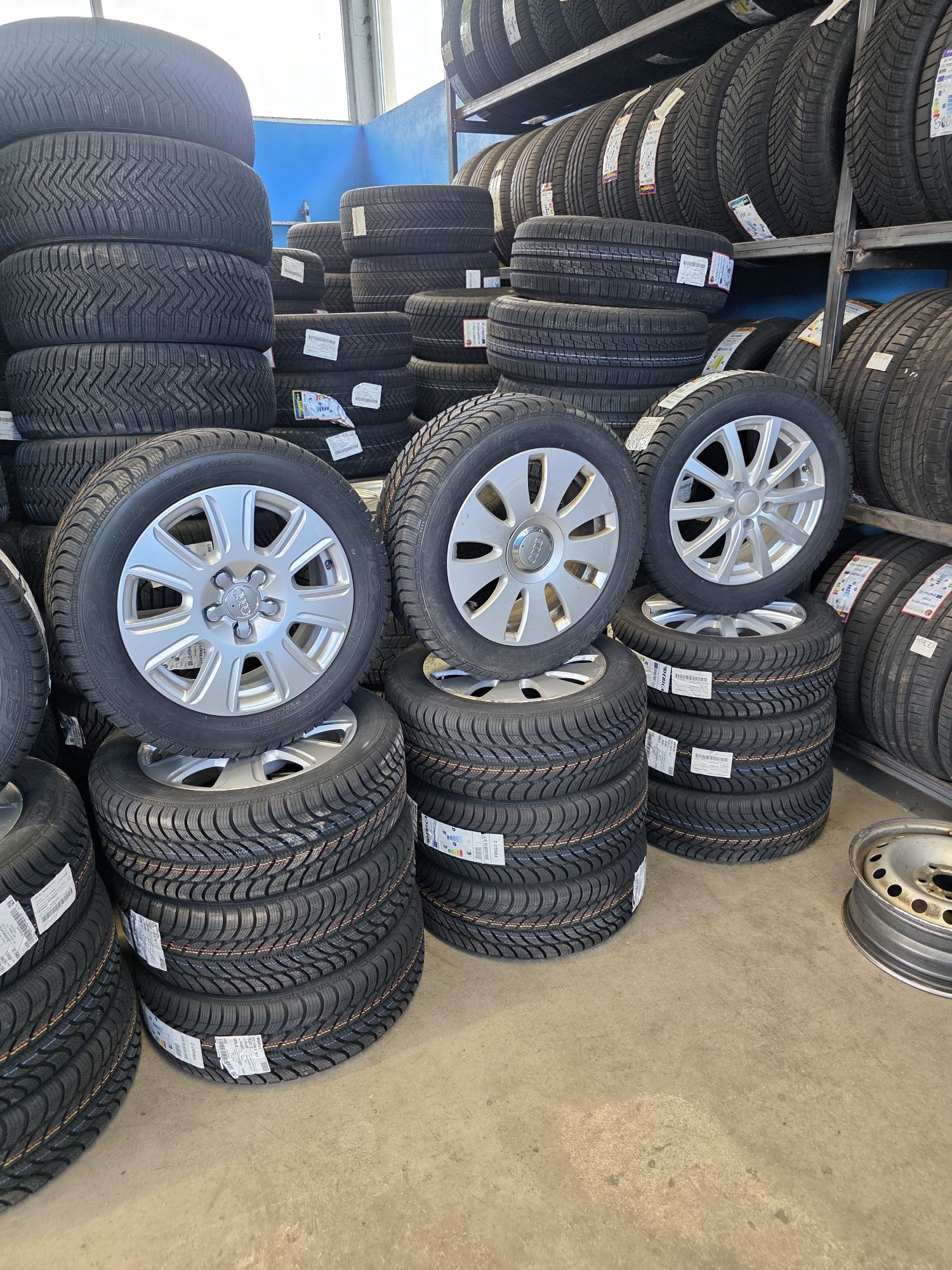 Jante aliaj Audi vw skoda anvelope noi