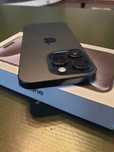 Iphone 15 Pro, blue titanium de 128 gb, in garantie!!