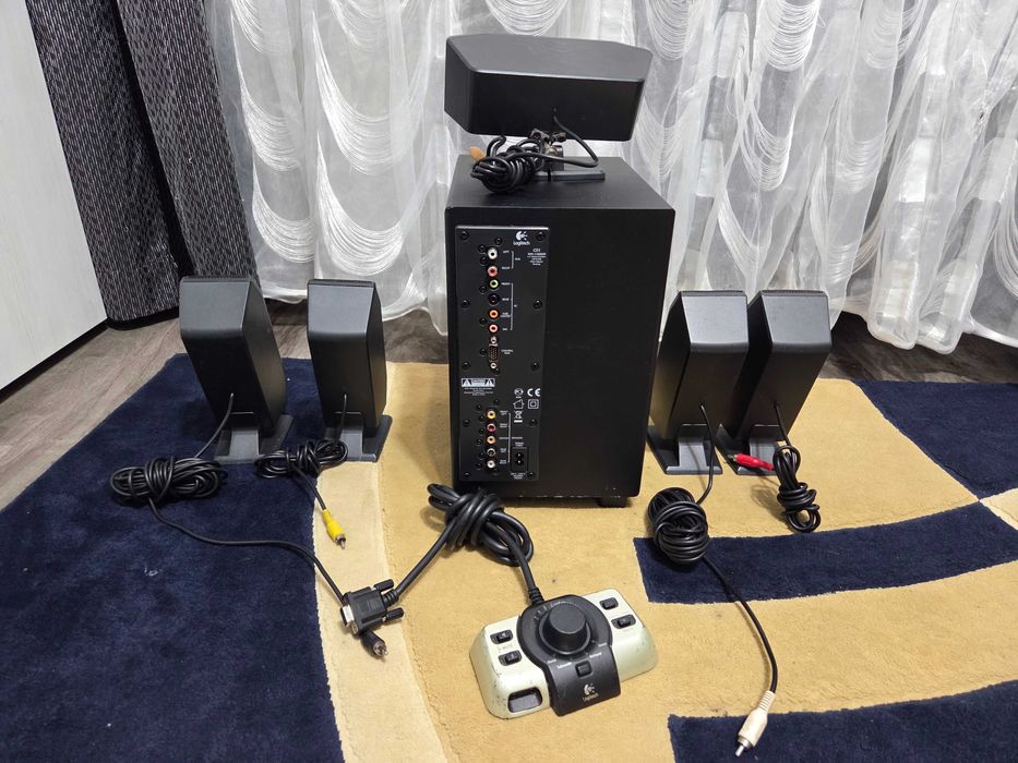 Sistem Audio 5.1 Logitech G51 Boxe Active Audio 5.1 Pentru Calculator