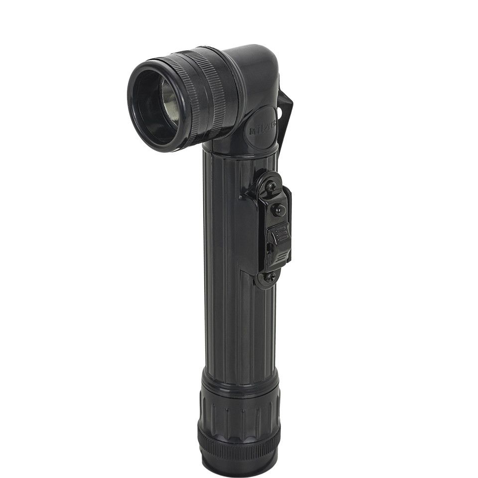 Airsoft Lanterna Tactica Anglehead LED Mica Neagra Mil-Tec