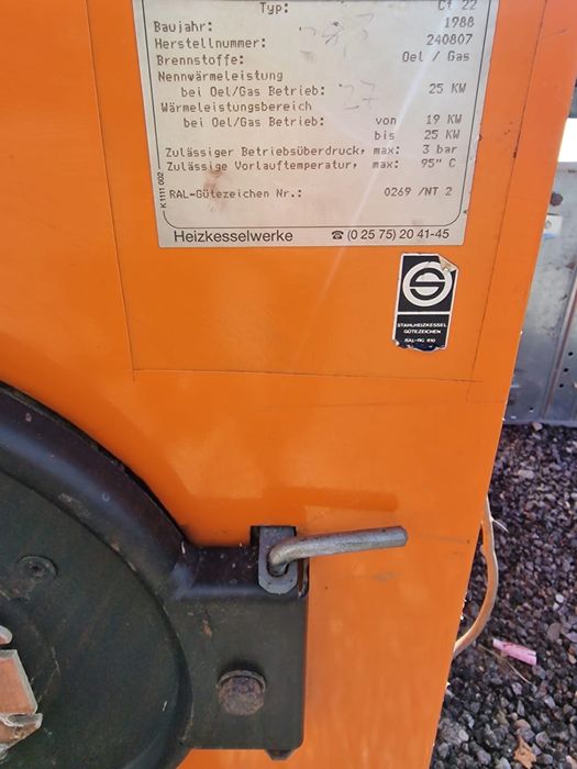 Centrala combustibil lichid (motorina ulei ars )