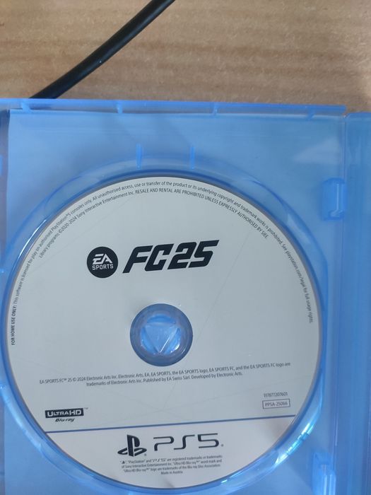 Диск FC 25 для Ps5