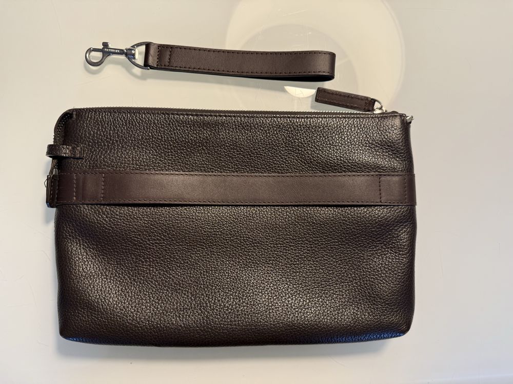 Borseta/Geanta de mana/Plic MONTBLANC Meisterstuck piele