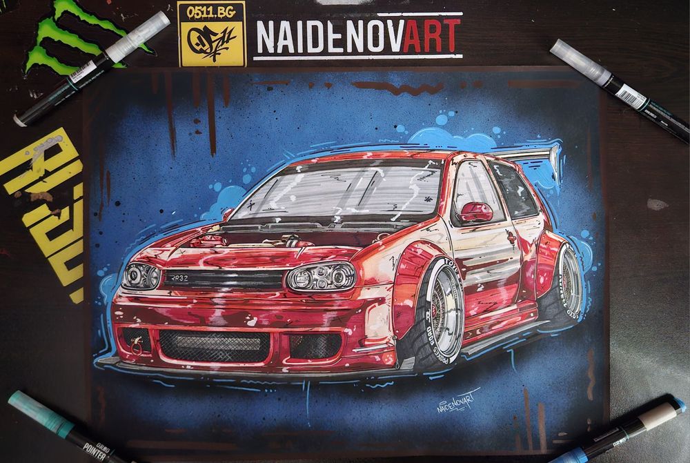 Картина Голф 4 (30х40см.)