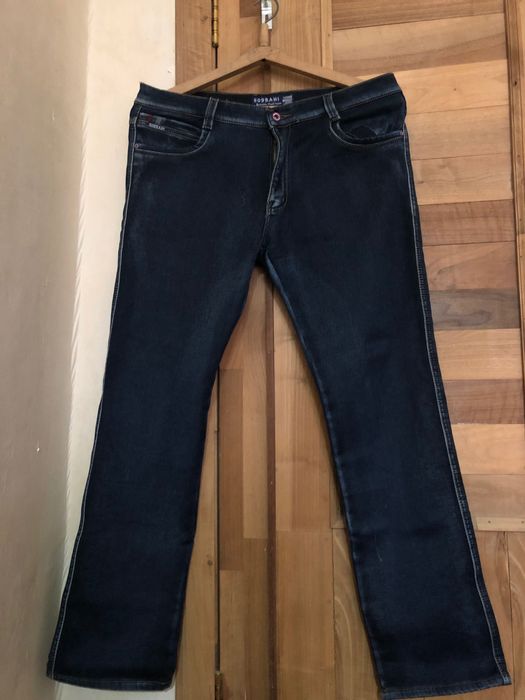 Мужские утеплённые джинсы 38 размера