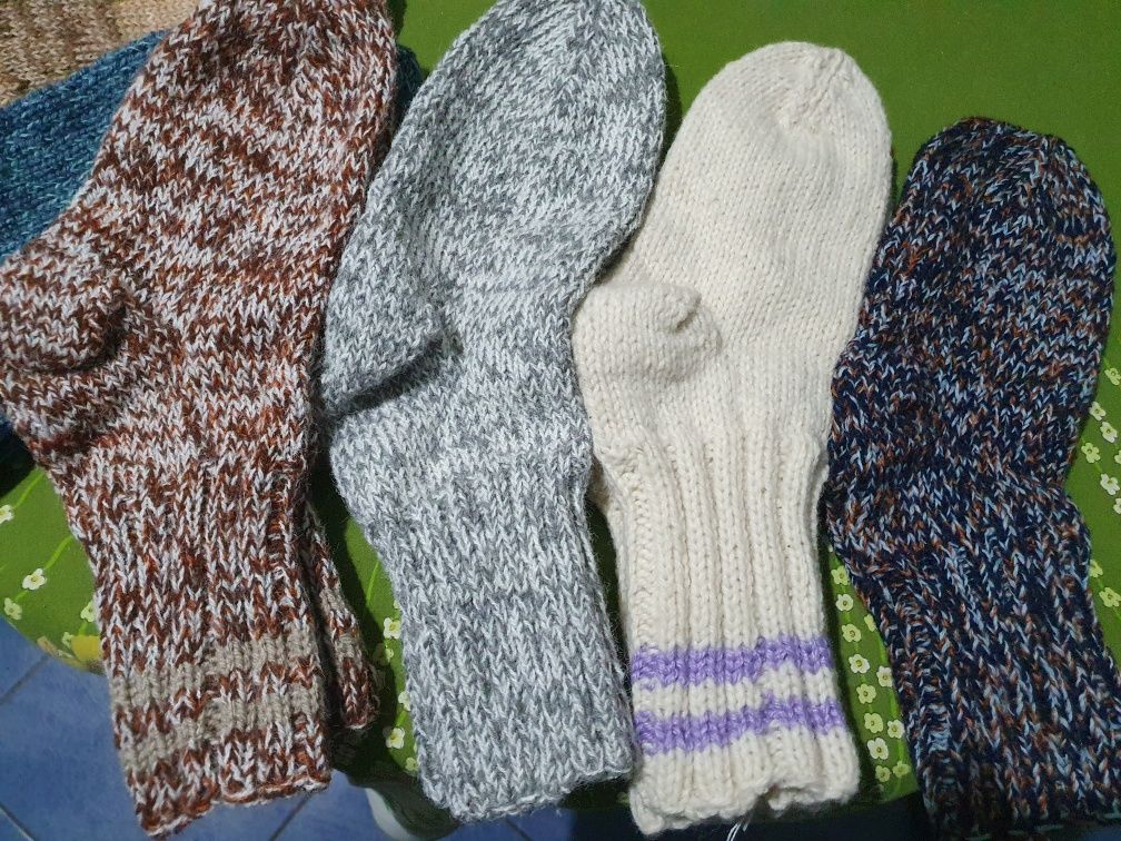 Ciorapi tricotati handmade