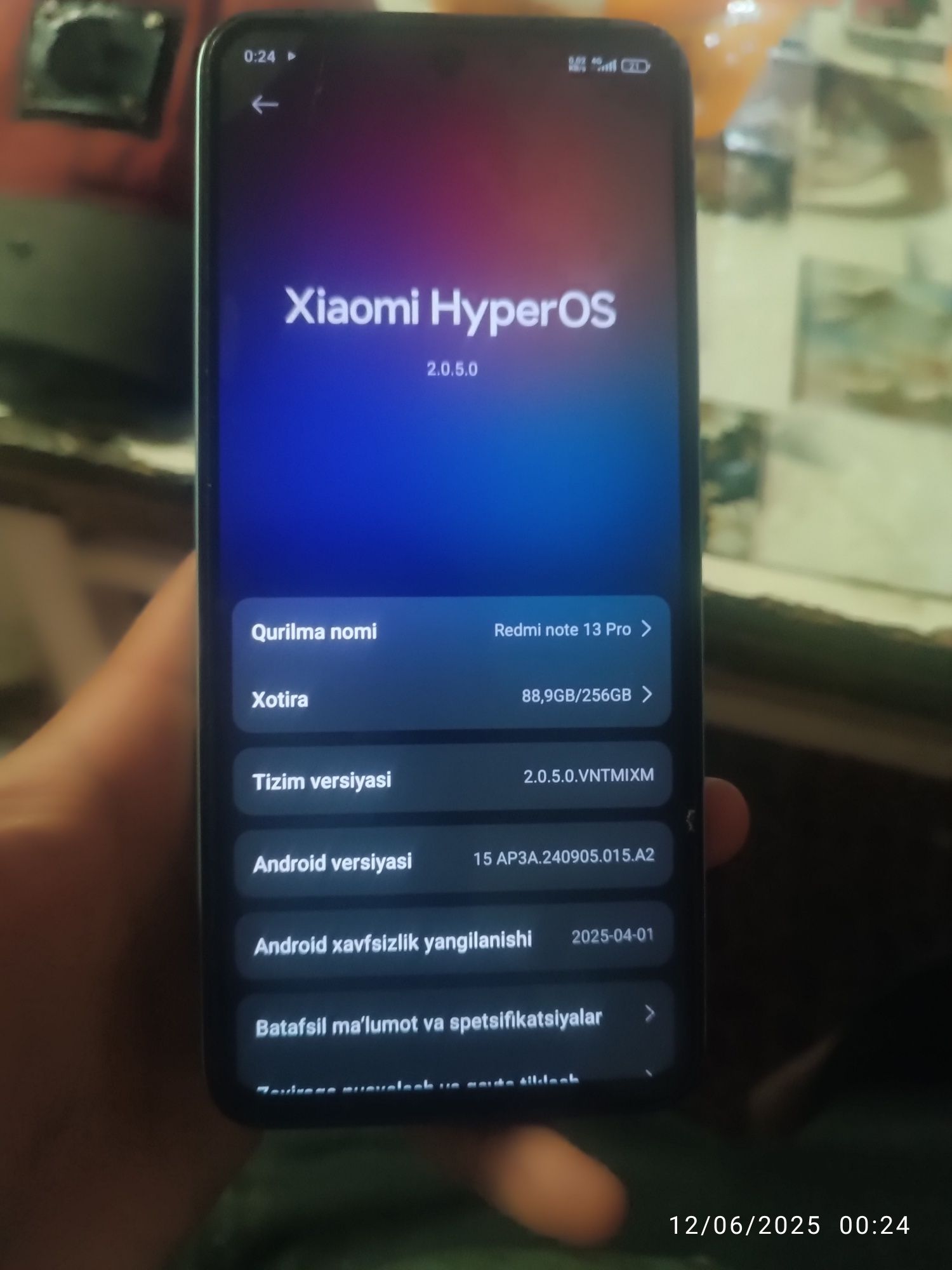 Xiyomi Redmi 13 uzi
