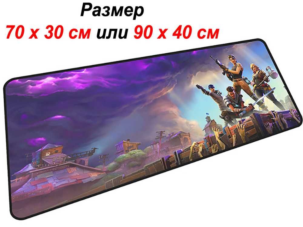 70х30cm 90x40cm Fortnite Геймърски пад подложка мишка gaming mousepad