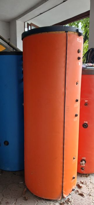 Boiler 500 l cu 2 serpentine