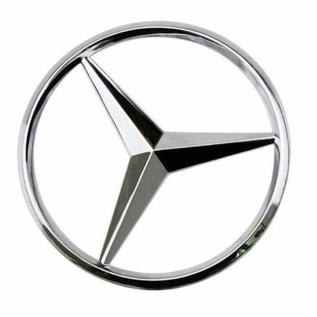 емблема за багажник задна  Mercedes-Benz 80мм хром