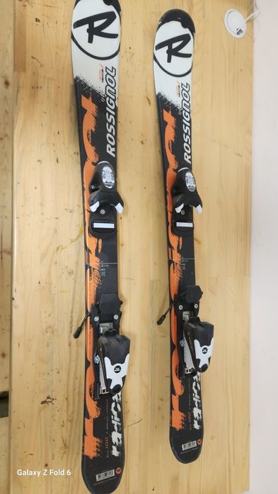 Детски ски rossignol 100 см u ски обувки 21,5 (255мм)