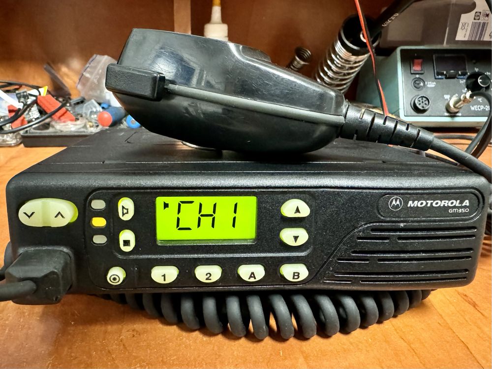 Statie radio Taxi Motorola GM350 VHF 25W impecabila
