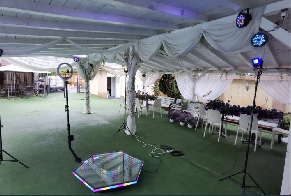 Platforma 360 video Infinity glass /Videobooth / Video 360