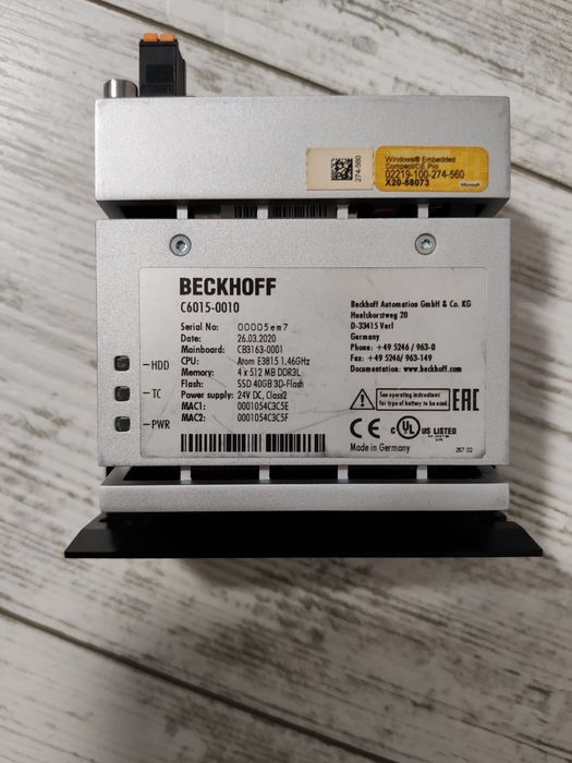 Beckhoff Mini pc industrial