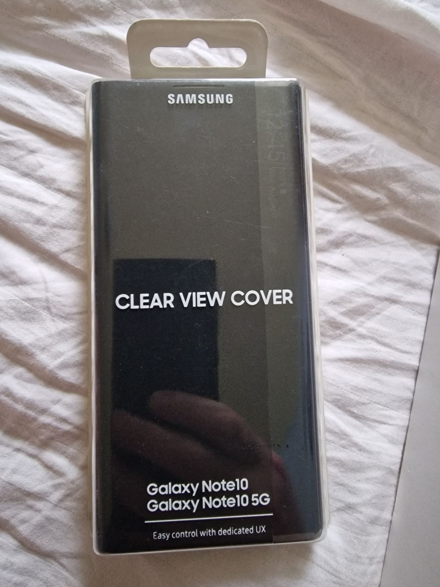 Clear View Cover, Husa Not 10 Samsung