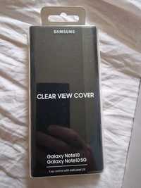 Clear View Cover, Husa Not 10 Samsung