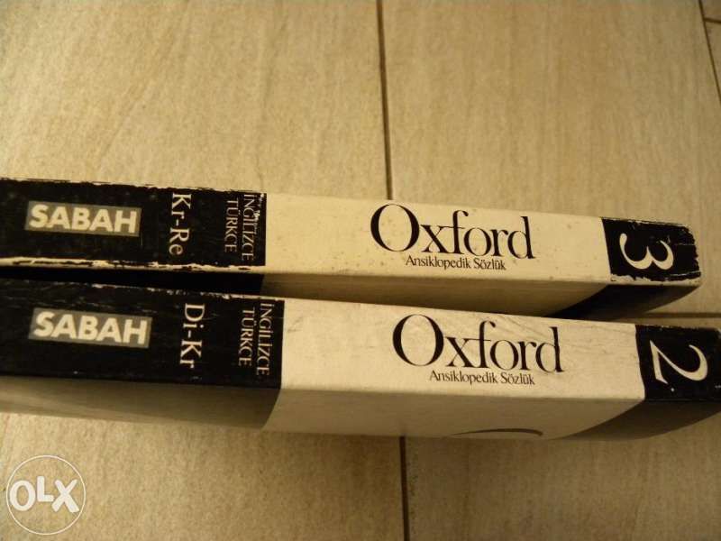 English- Turkish encyclopedic Oxford dictionary 3part