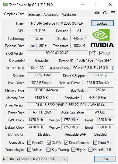 Calculator Desktop Gaming PC i5 10400F, 16Gb RAM, RTX 2060 Super