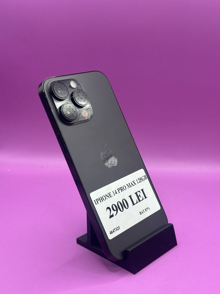 Iphone 14 Pro Max 128GB 87•Amanet Matei Crangasi•46473