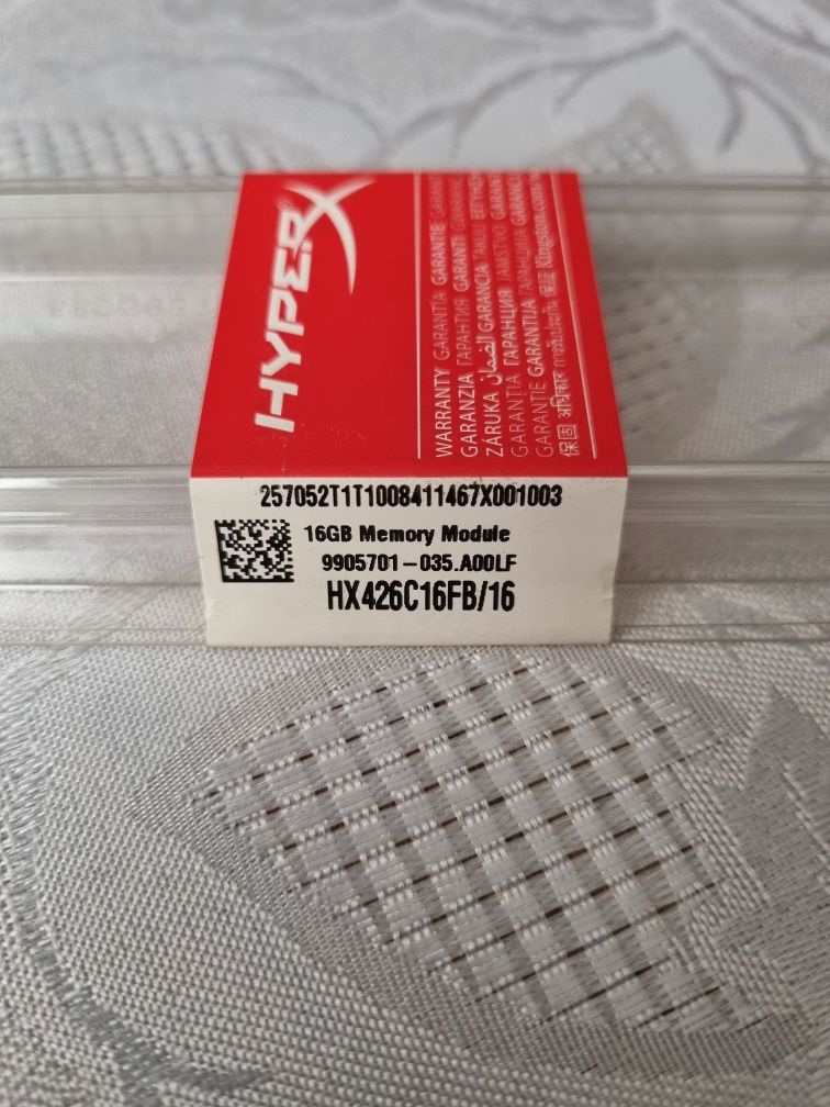 Kingston HYPER X FURY DDR4 16Gb