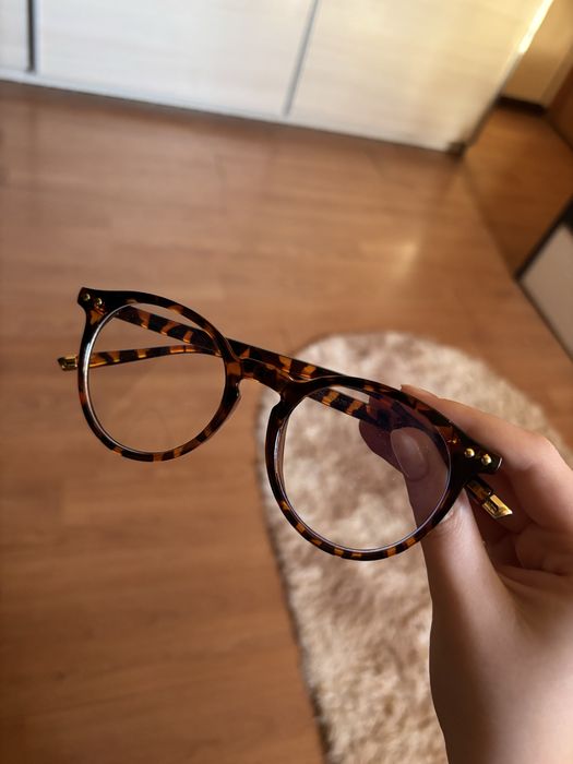 Имиджевые очки леопардовые