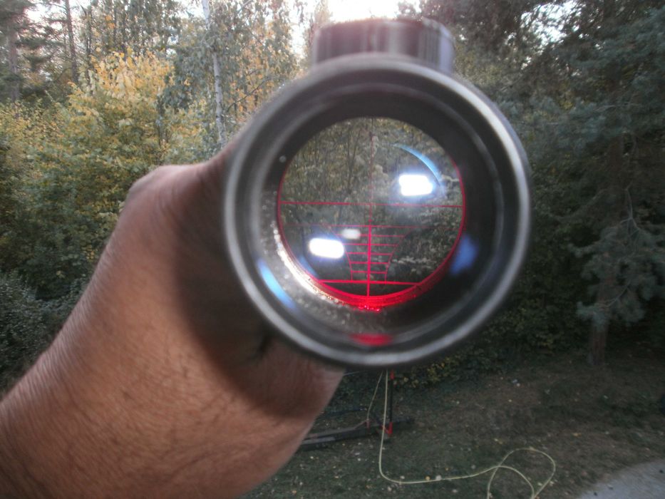 Оптика Tasco 3-9x40E с подсветка за пушка,карабина