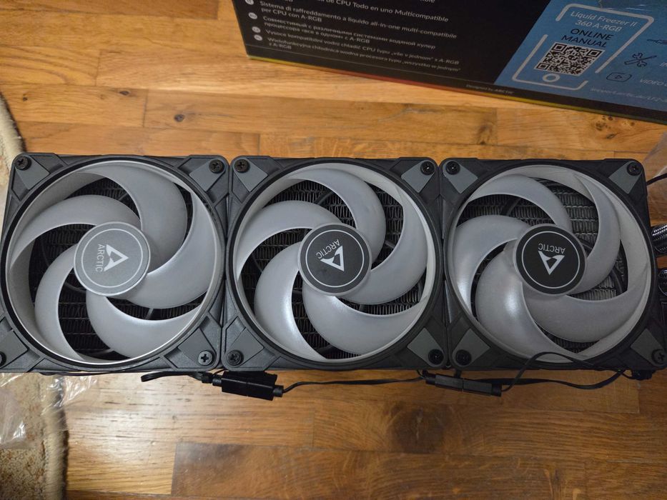 Cooler Procesor ARCTIC Liquid Freezer II 360 A-RGB pentru AMD/Intel