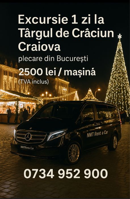 Transport privat / Bucuresti - Craiova / Targul de Craciun / V-Klasse