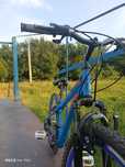 Bicicleta MTB albastra