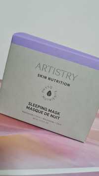 Crema-mască de noapte Amway Artistry Skin Nutrition