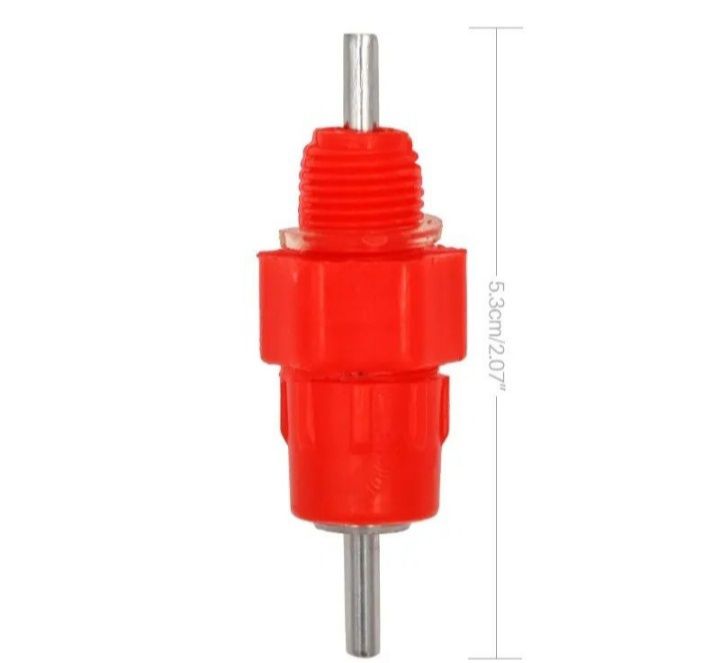 Ниппельная поилка. Нипельная поилка для перепелов кур