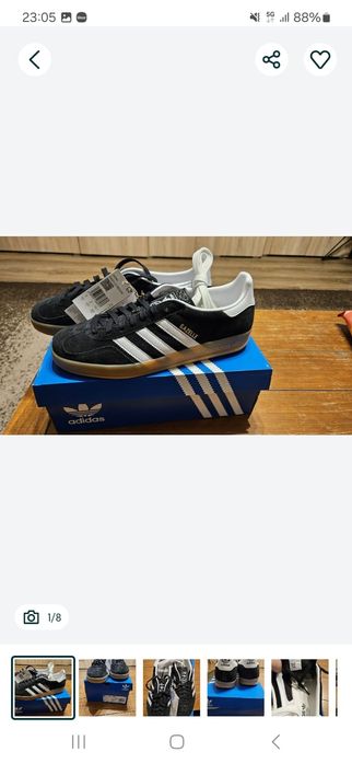 Adidas Gazelle Indoor black 43