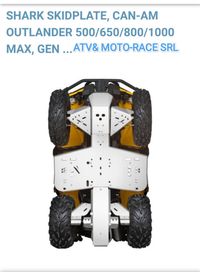 Scut aluminiu atv Cf moto Can am Linhai Polaris Tgb