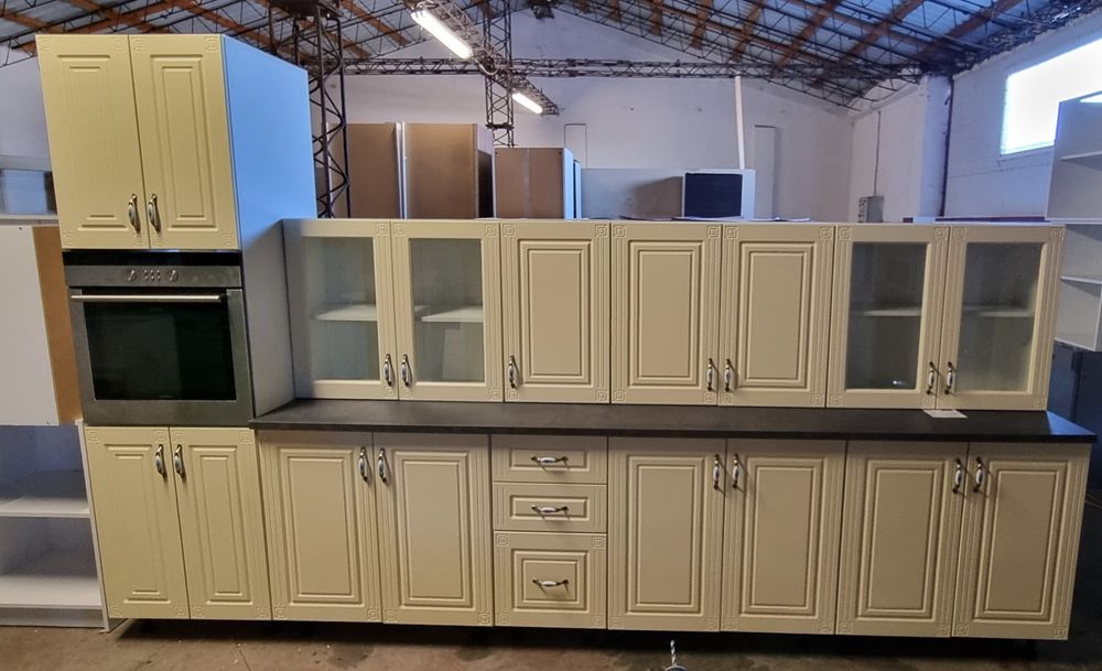 Mobila de bucatarie modulara noua, SOFT CLOSE, 3.4 m MDF