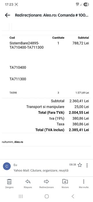 Bare transversale si sistem cu prindere pe bare longitudinale