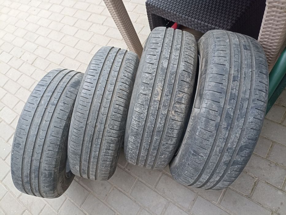Jante aliaj 4*108 Peugeot anvelope continental 185/65/15
