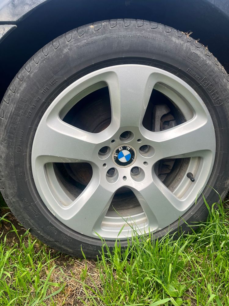 Jante Bmw aliaj 17 IS 20 cu anvelope 225 50 17 5x120
