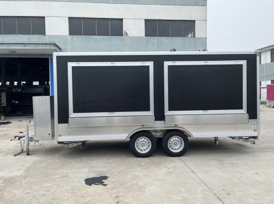 Rulota Comerciala Street Food Truck, Rulota Street Food Trailer Mobil