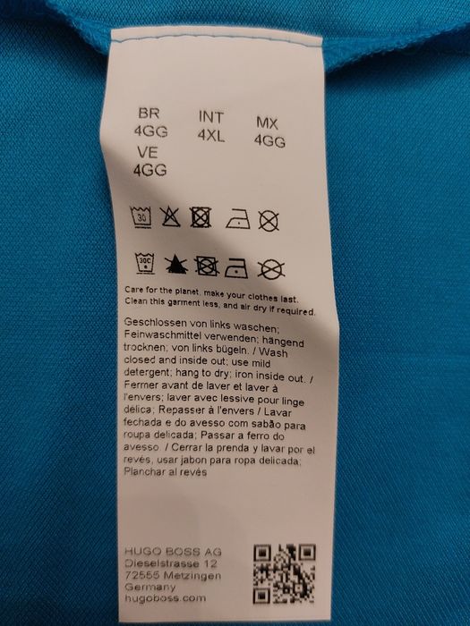 Tricou Hugo Boss cu eticheta