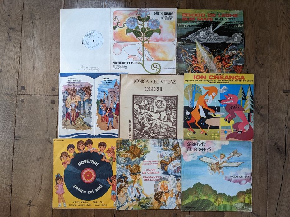 Lot 50 de viniluri povesti din toate timpurile