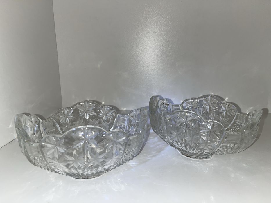 Салатница конфетница хрусталь дятьковский