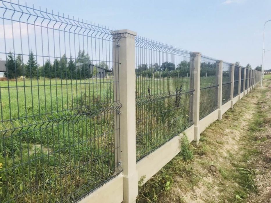 вибрированные жб стойки для забора