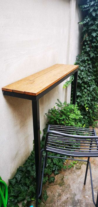 SET de 2 mese inalte STEJAR MASIV - exterior si terasa