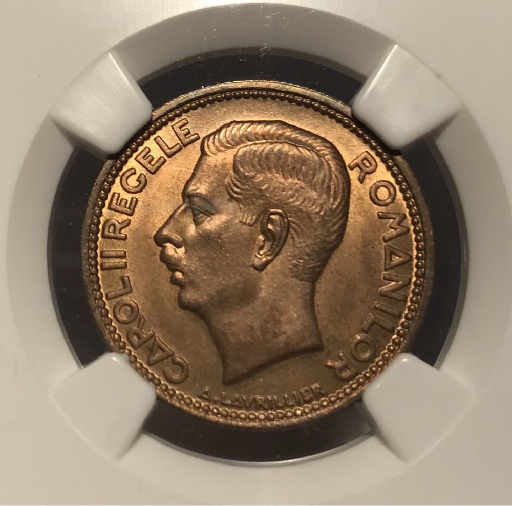 10 lei 1930 Londra MS 65 NGC TOP POP