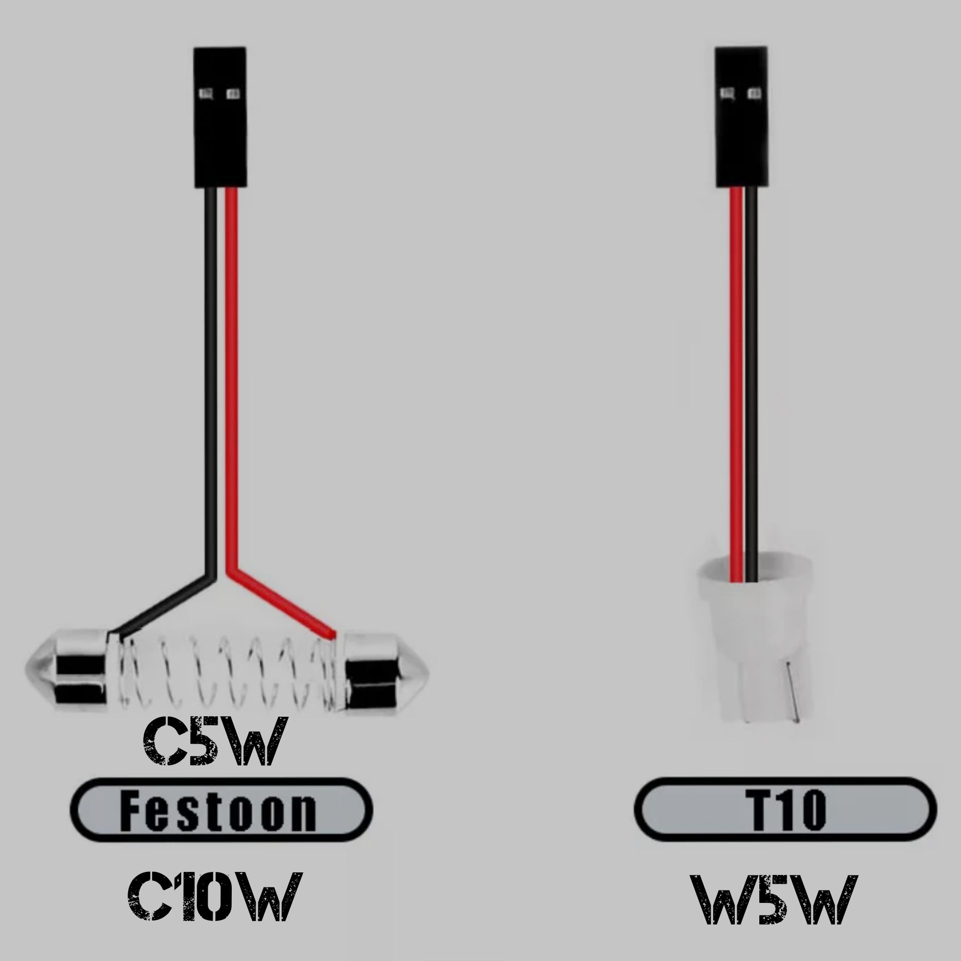 LED крушки W5W T10 C5W C10W