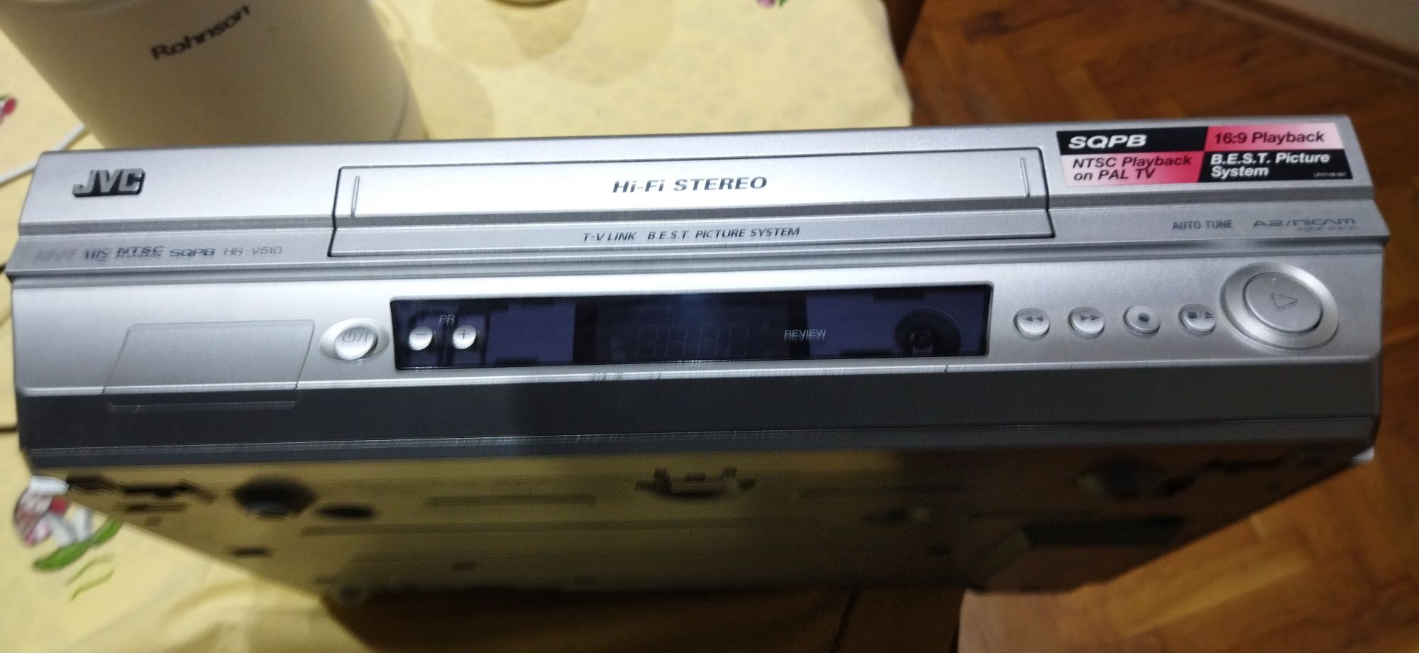 JVC-VHS- HI-FI-recorder - неизползван