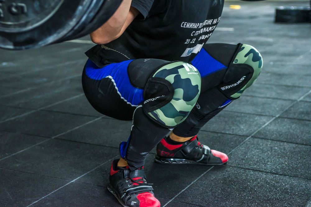 BODYQUEST Неопренови наколенки за Кросфит CrossFit тежка атлетика